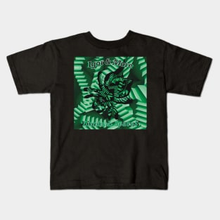 Igor & More Tarantula Liminal Spaces Green Kids T-Shirt